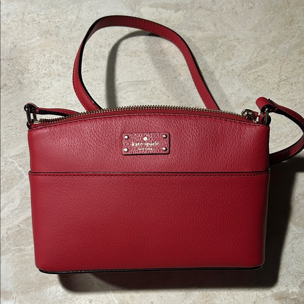 Kate Spade Factory Cherry Red Crossbody Bag